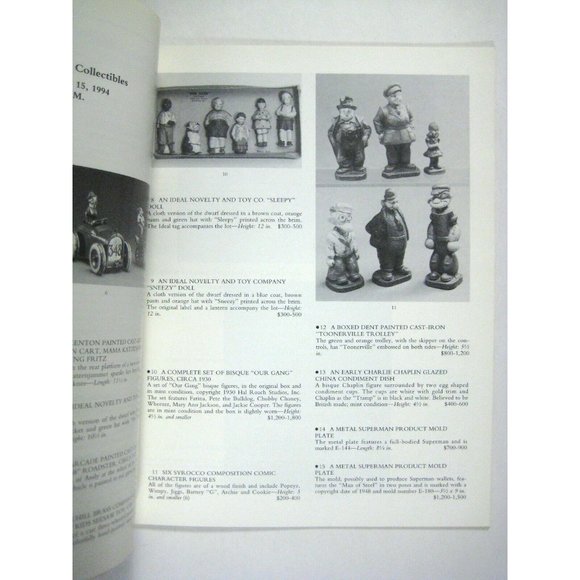 Christie's 1994 Catalog Antique Toys Collectibles Mickey Mouse 7571 Mechanical - Picture 3 of 5